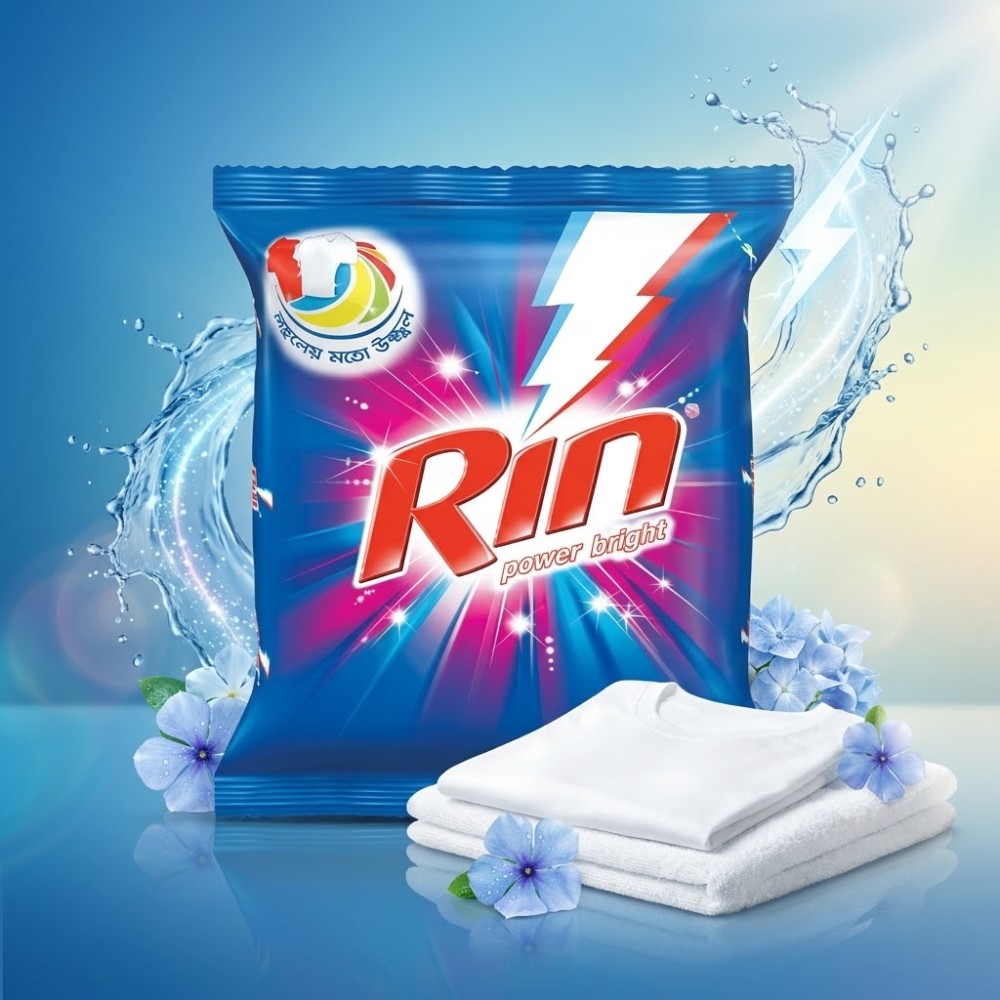 Rin Advanced Detergent Powder 500g